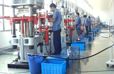 先进的生产设备