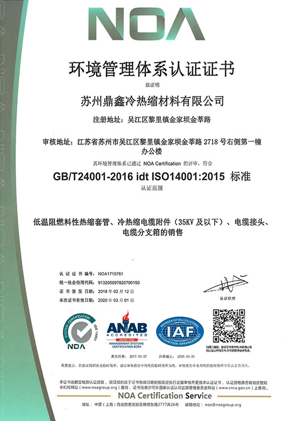 ISO-14001-2015环境管理体系